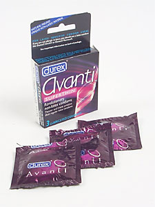 picture of the Avanti Super Thin Lubricated Condom 3 Pack copyright © Discreet Online Shopping. Used by permission.