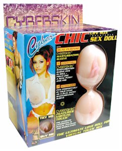 Cyberskin Cyber Chic Doll copyright © 69 Adult Toys. Used by permission.