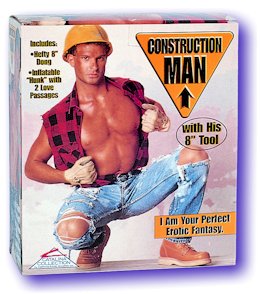 picture of Construction Man Male Love Doll copyright © 69 Adult Toys. Used by permission.