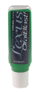 picture of Lexus Oral Blast Minty Oral Gel copyright © Discreet Online. Used by permission.