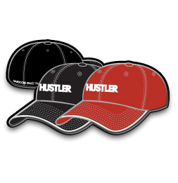 picture of Hustler Classic Flex-fit Cap copyright © Pleasure Productions. Used by permission.